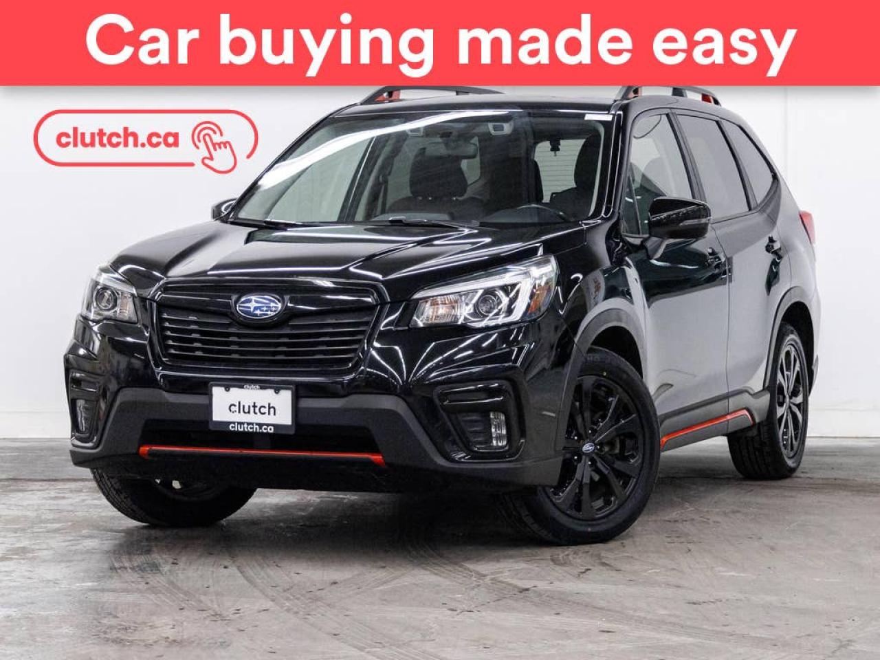 Used 2019 Subaru Forester Sport AWD w/ EyeSight w/ Apple CarPlay & Android Auto, Sunroof, Heated Front Seats for sale in Toronto, ON