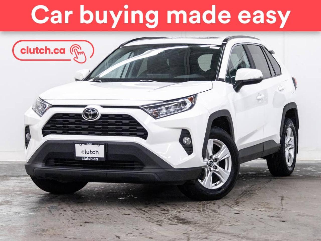 Used 2021 Toyota RAV4 XLE AWD w/ Apple CarPlay & Android Auto, Power Moonroof, Rearview Cam for sale in Toronto, ON