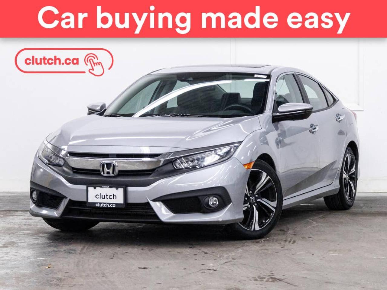 Used 2017 Honda Civic Touring w/ Front Heated Seats, Rearview Cam, Dual Zone Climate Control for sale in Toronto, ON