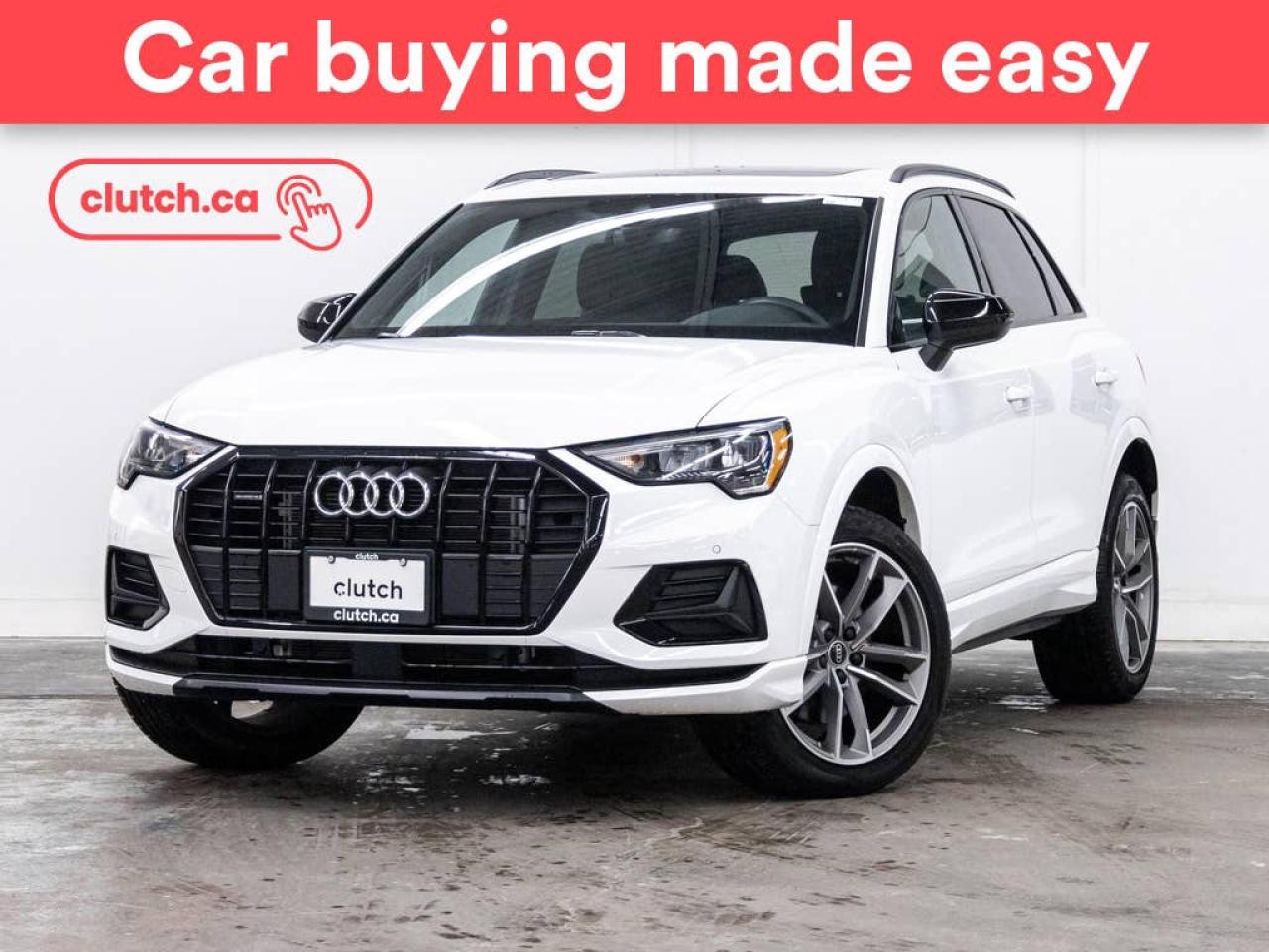 Used 2022 Audi Q3 Komfort 40 AWD w/ Apple CarPlay & Android Auto, Backup Camera, Heated Front Seats for sale in Toronto, ON