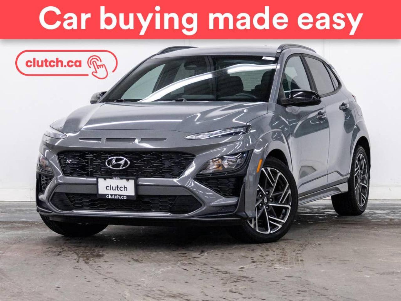 Used 2022 Hyundai KONA N Line AWD w/ Apple CarPlay & Android Auto, Heated Front Seats, Rearview Cam for sale in Toronto, ON