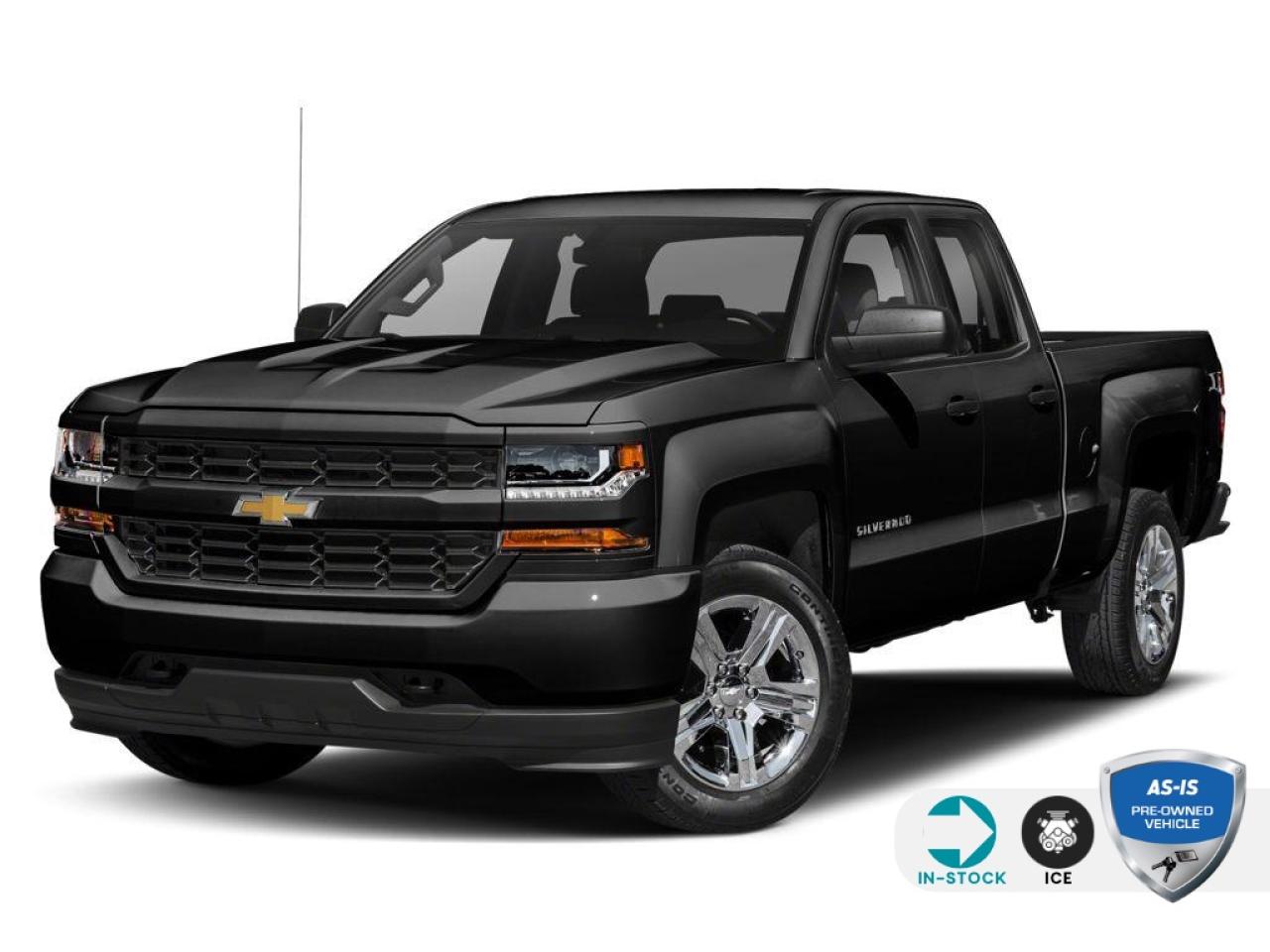 Used 2017 Chevrolet Silverado 1500 Silverado Custom TRAILER BRAKE CONTROLLER | 5.3L V8 | SIRIUS XM for sale in Grimsby, ON