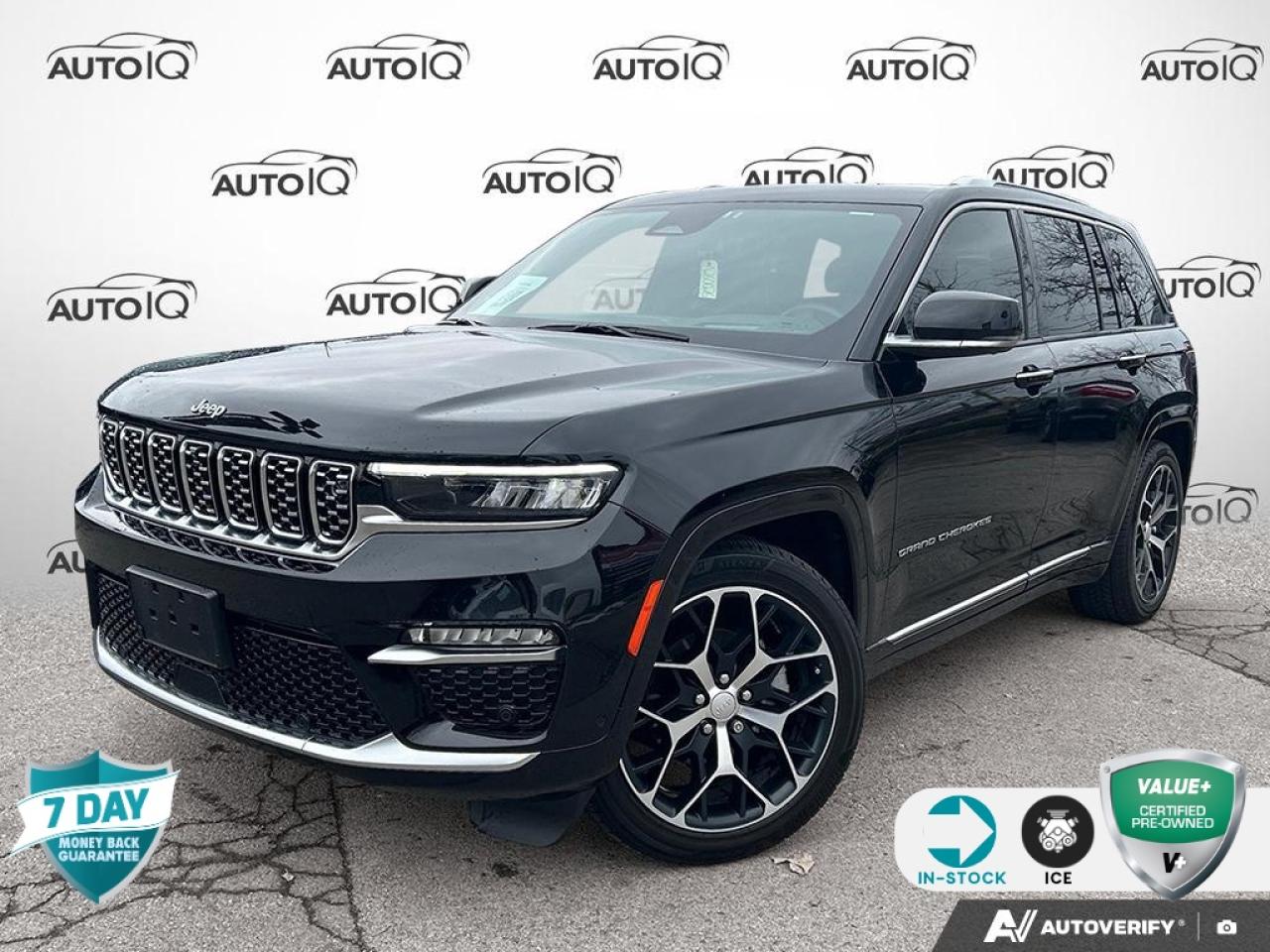 Used 2023 Jeep Grand Cherokee Summit SUMMIT RESERVE LEATHER AWD CERTIFIED for sale in Hamilton, ON