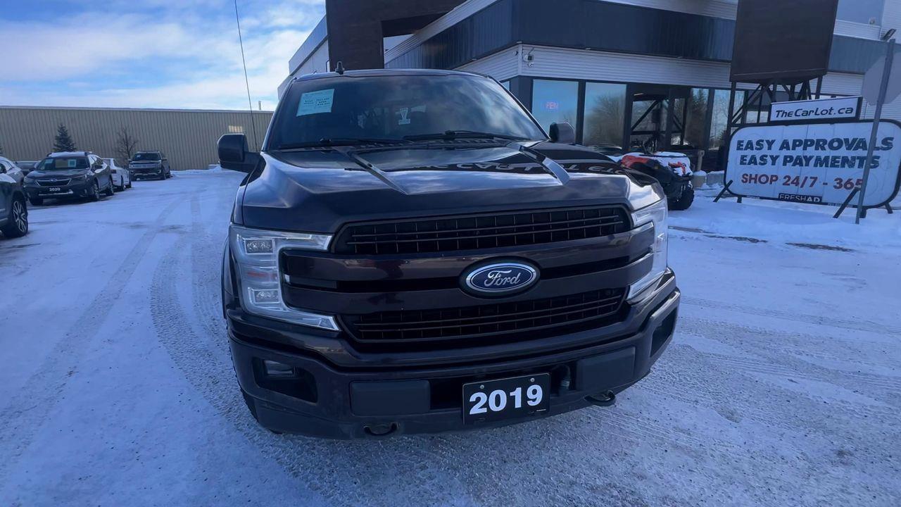 2019 Ford F-150 Lariat 4X4, MOONROOF, HEATED LEATHER SEATS, HEATED STEERING WHEEL, POWER TRUNKGATE, NAV, BACK UP CAM!! Photo