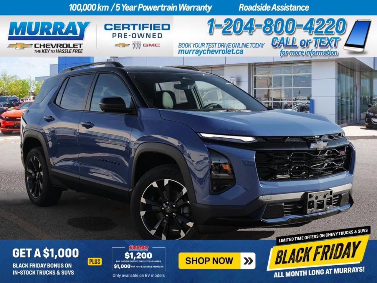 New 2026 Chevrolet Equinox AWD RS for sale in Winnipeg, MB