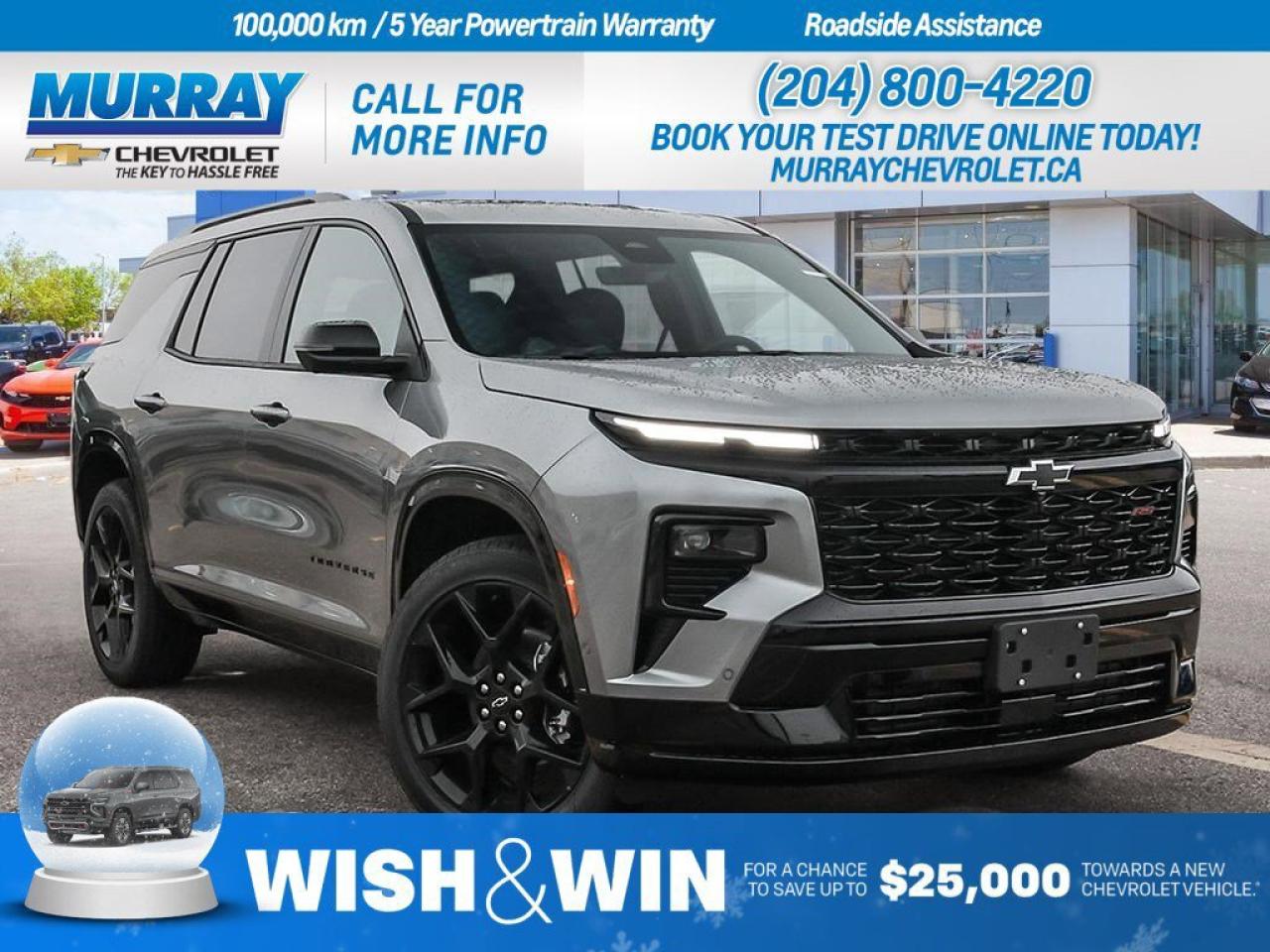 New 2026 Chevrolet Traverse RS for sale in Winnipeg, MB