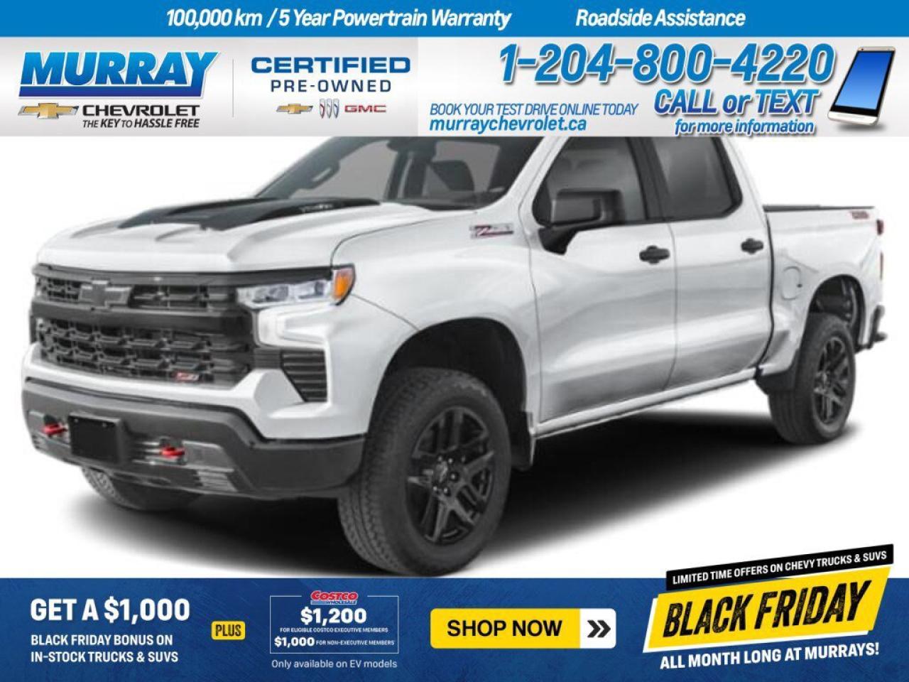 New 2026 Chevrolet Silverado 1500 LT Trail Boss for sale in Winnipeg, MB