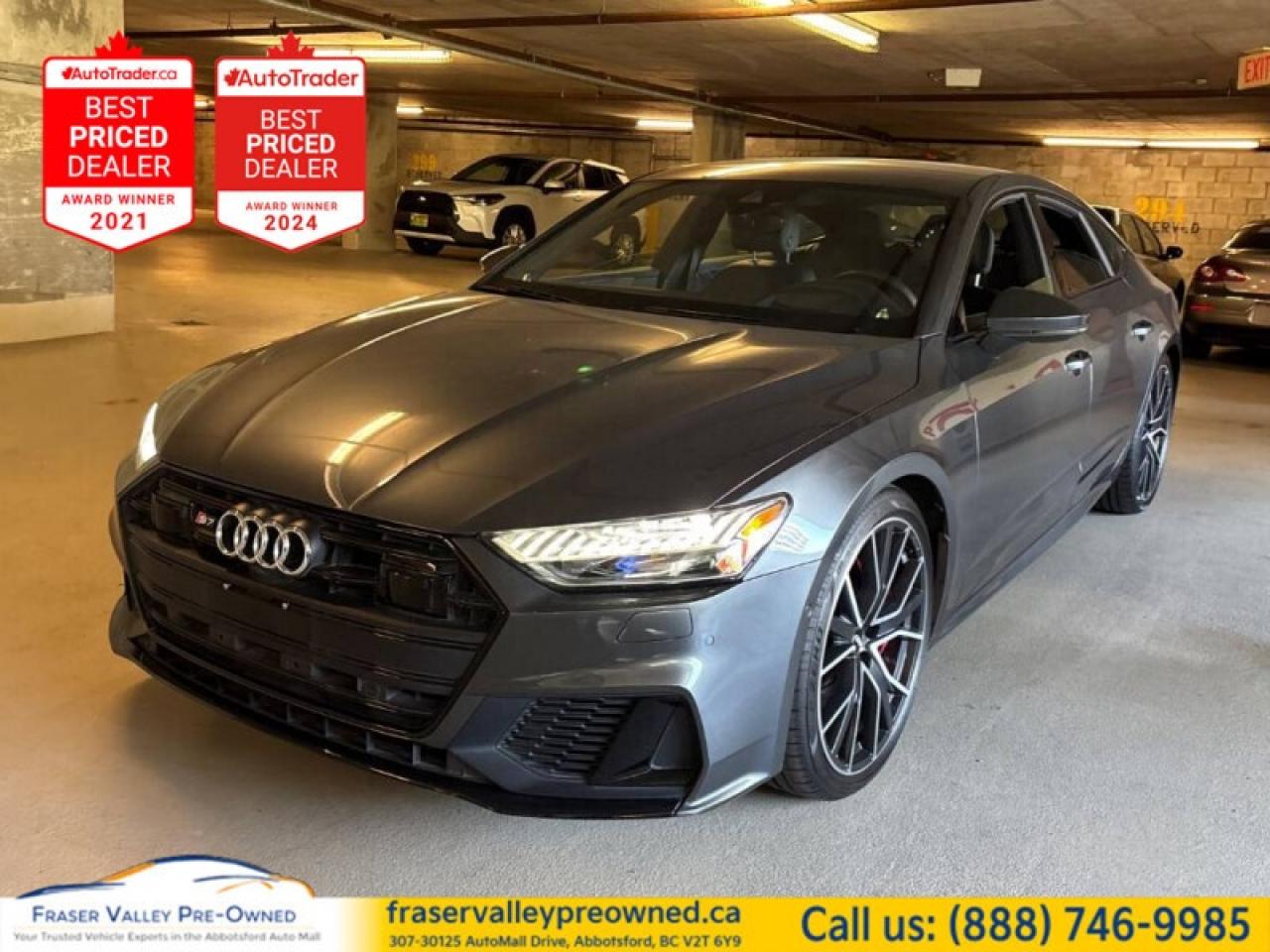 Used 2021 Audi S7 Sportback 2.9 TFSI  Fully Loaded • Clean History • Dealer Se for sale in Abbotsford, BC