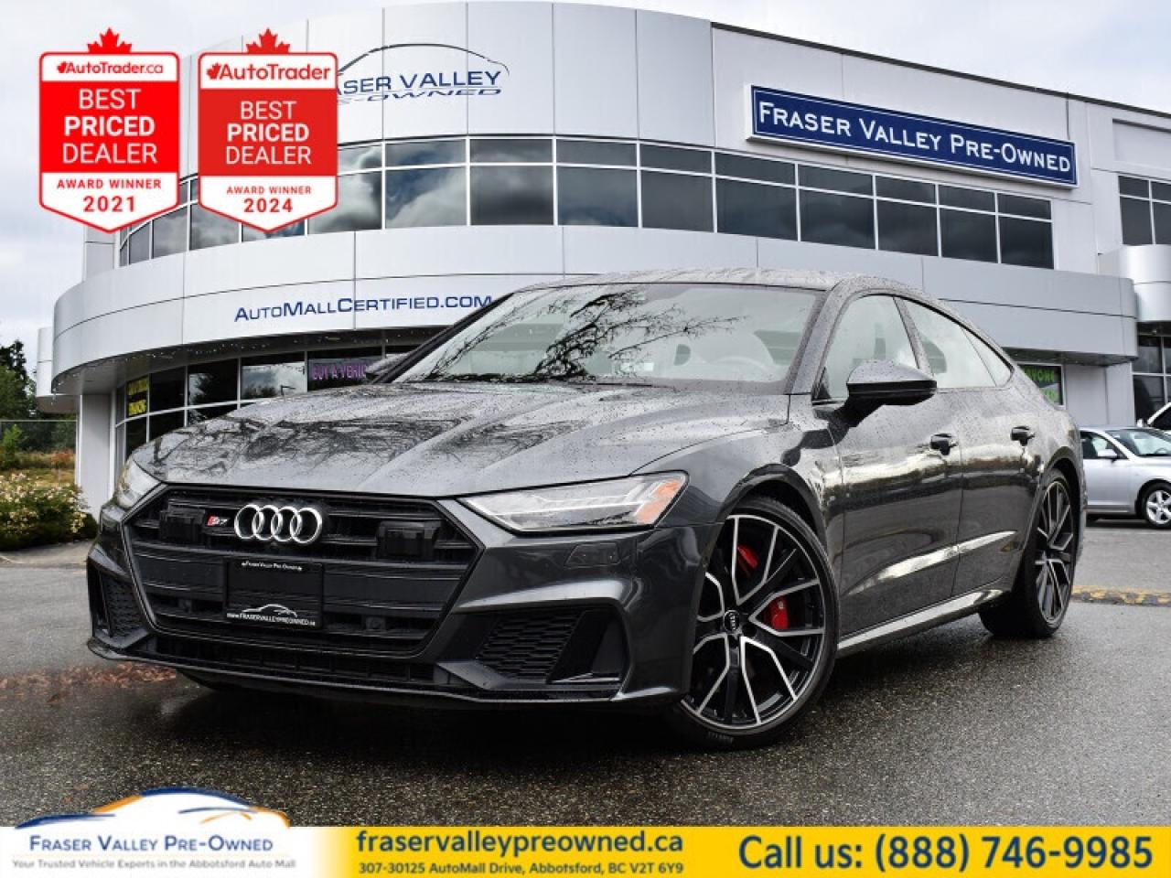 Used 2021 Audi S7 Sportback 2.9 TFSI  Fully Loaded • Clean History • Dealer Se for sale in Abbotsford, BC