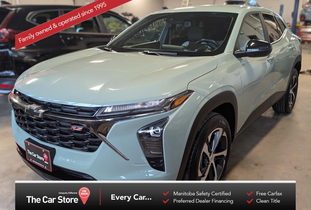 Used 2024 Chevrolet Trax Local | 1 Owner | 0 Accidents for sale in Winnipeg, MB