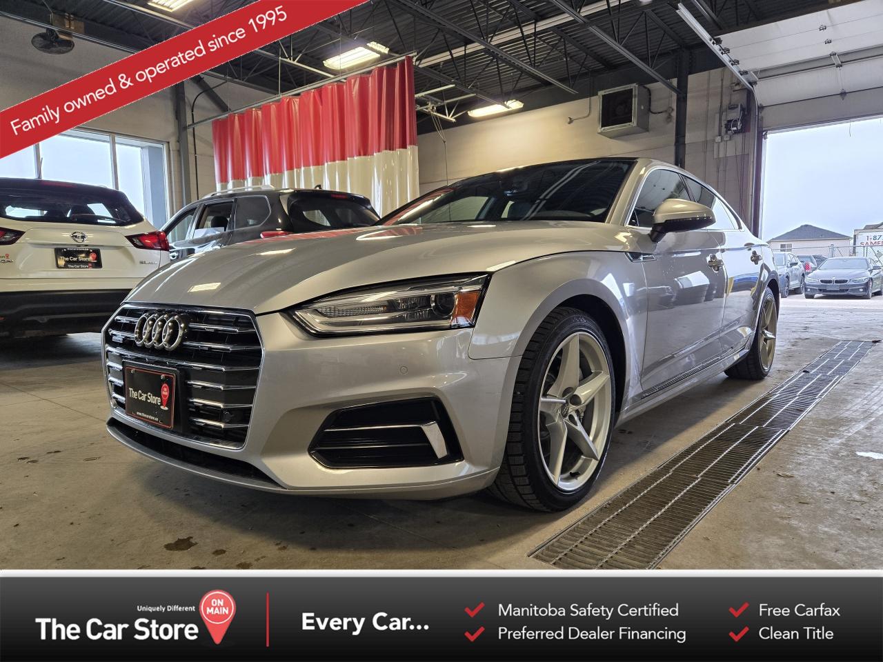 Used 2018 Audi A5 Sportback One Owner | Low Kms | Clean Title for sale in Winnipeg, MB