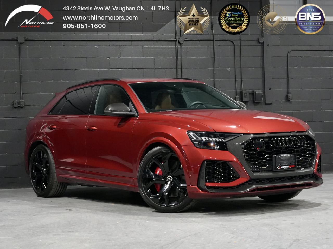 2023 Audi RS 4 Q8 PANO/360 CAM/B&O/HUD/23 IN RIM/NO ACCIDENT/1OWNER Photo0