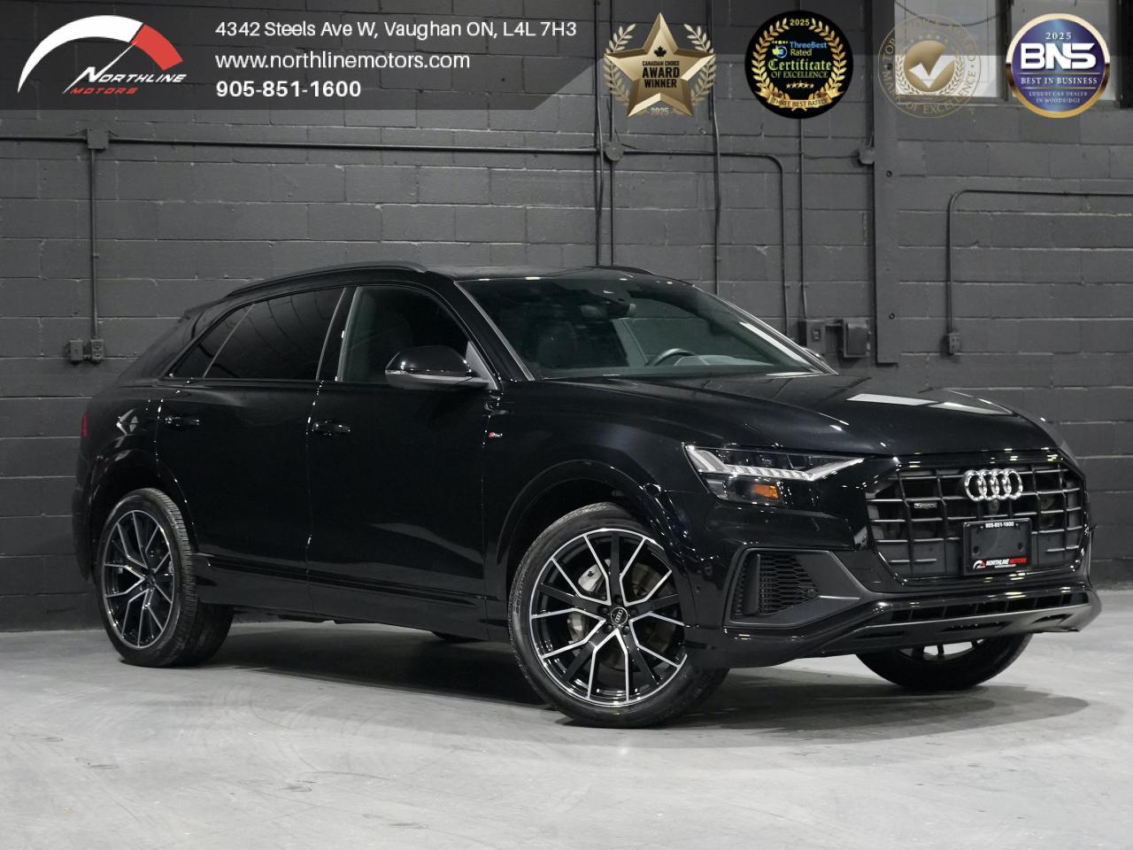 Used 2023 Audi Q8 Progressiv/S LINE/22 IN RIM/360CAM/PANO/NO ACIDENT for sale in Vaughan, ON