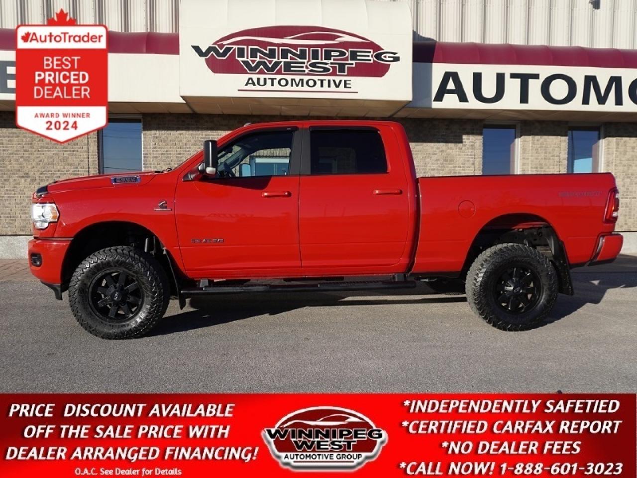 Used 2022 Dodge Ram 2500 BIG HORN CUMMINS LOADED HEATED SEATS AND WHEEL! for sale in Headingley, MB