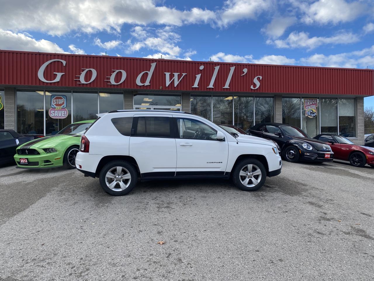 Used 2015 Jeep Compass CLEAN CARFAX, LOW KMS, LEATHER, REMOTE START! for sale in London, ON