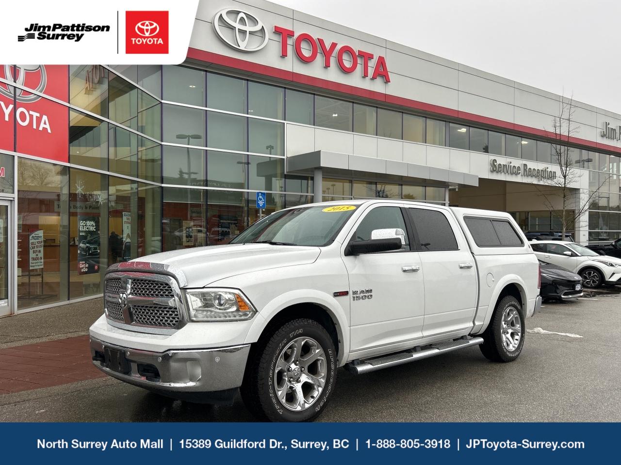 Used 2015 RAM 1500 Laramie (140.5 WB - 5.7 Box) for sale in Surrey, BC