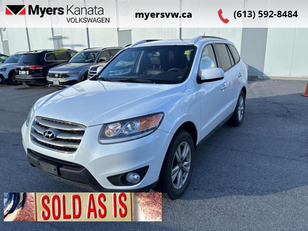 Used 2012 Hyundai Santa Fe Limited  - Sunroof -  Leather Seats for sale in Kanata, ON