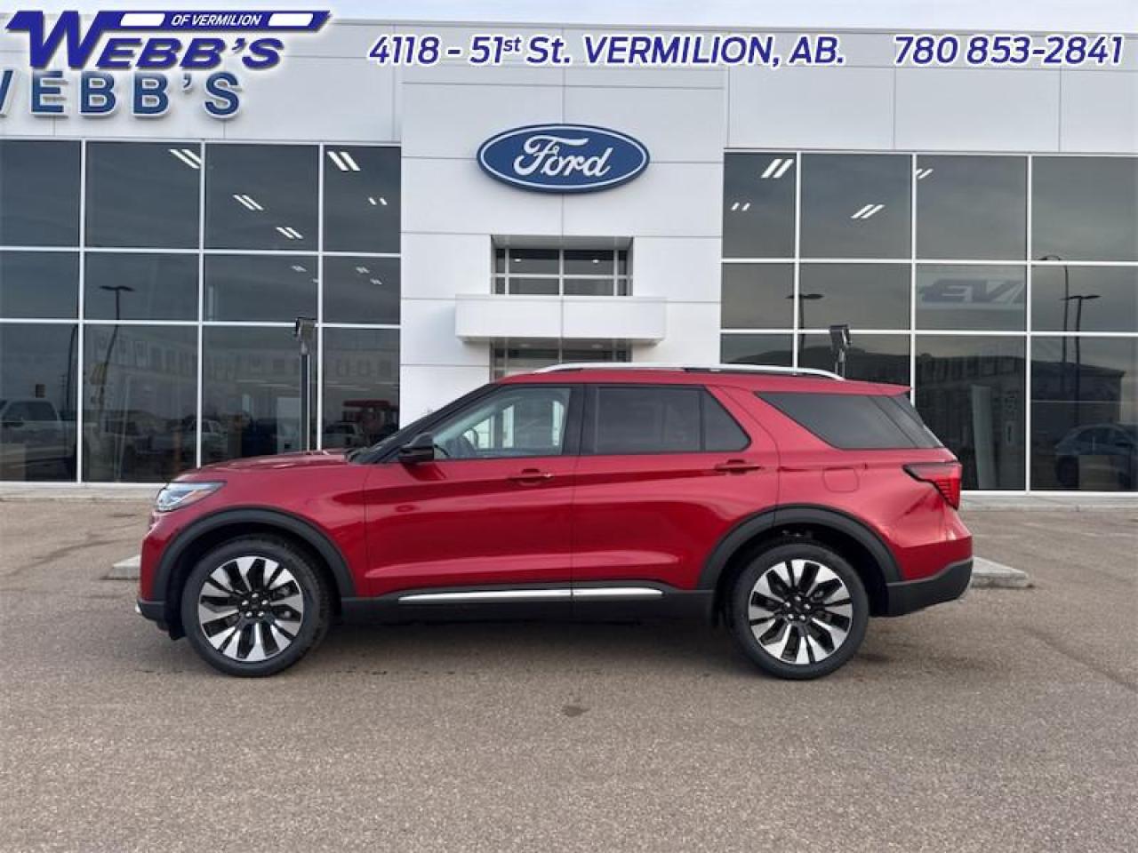New 2026 Ford Explorer Platinum for sale in Vermilion, AB