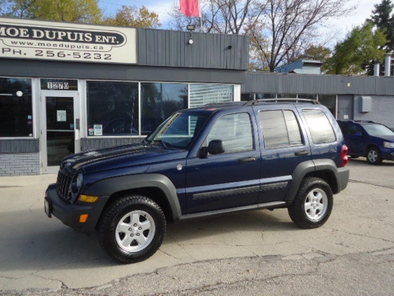 Used 2006 Jeep Liberty Sport  SUPER CLEAN RUST FREE WEST COAST SUV!!! for sale in Winnipeg, MB