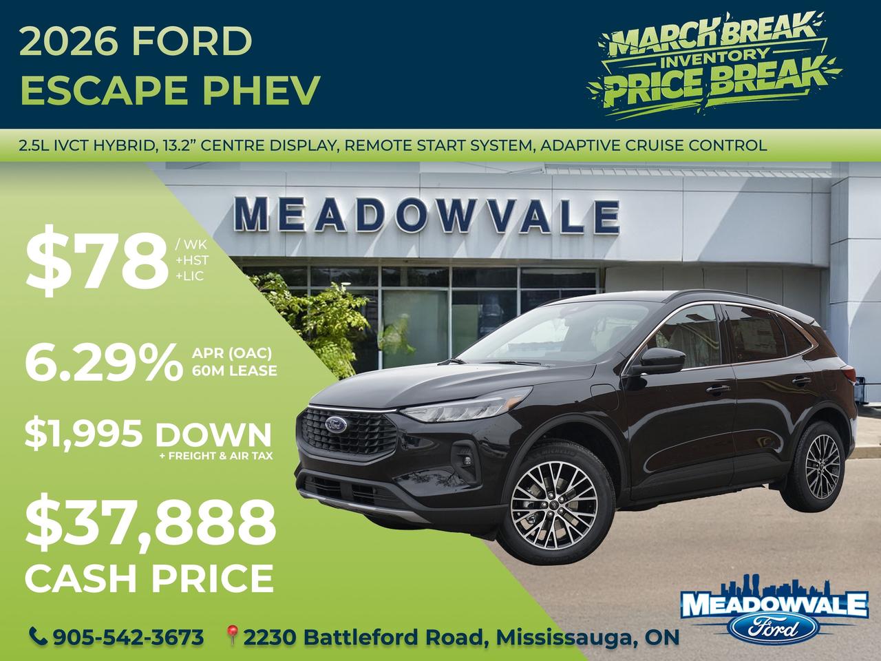 2026 Ford Escape Plug-in Hybrid Photo