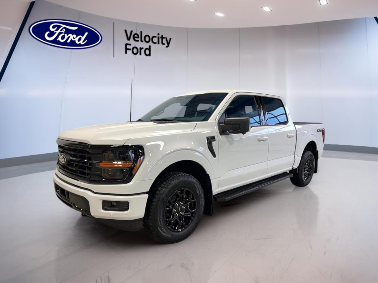 Introducing the brand new 2025 Ford F-150 XLT SuperCrew, now available at Velocity Ford in Moose Jaw. This full-size pickup is finished in a classic white exterior with a black interior, offering a bold presence and practical comfort. With four doors, an automatic transmission, and a powerful 2.7-litre gas engine, its built to handle both work and play with ease.

TRUCK FEATURES
»» Impressive towing capacity of 4,671 kg
»» Durable bed designed for heavy-duty hauling
»» Four-door SuperCrew cab for easy access
»» Automatic transmission for smooth driving

ADVANCED SAFETY FEATURES
»» Comprehensive airbag system for all occupants
»» Anti-lock braking system for enhanced control
»» Stability control for confident handling
»» Rearview camera for safer reversing

PERFORMANCE AND EFFICIENCY
»» 2.7-litre gas engine balances power and efficiency
»» Responsive automatic transmission for easy driving
»» Engineered for reliable performance in all conditions
»» Capable of handling tough jobs and long drives

COMFORT AND CONVENIENCE
»» Spacious SuperCrew cab for extra passenger room
»» Four-door access for easy entry and exit
»» User-friendly controls within easy reach
»» Ample storage throughout the cabin

TECHNOLOGY AND CONNECTIVITY
»» Modern infotainment system for entertainment
»» USB ports for device charging on the go
»» Hands-free connectivity for safer communication
»» Digital display for vehicle information

CARGO SPACE
»» Large bed for transporting tools or gear
»» Flexible rear seating for extra cargo room
»» Multiple tie-down points for secure loads
»» Designed for maximum utility and versatility

WHAT OTHER OWNERS LIKE
»» Strong towing and hauling capabilities
»» Spacious and comfortable SuperCrew interior
»» Easy-to-use technology features
»» Reliable performance in various conditions

This 2025 Ford F-150 XLT SuperCrews VIN is: 1FTEW3LPXSKF79665.