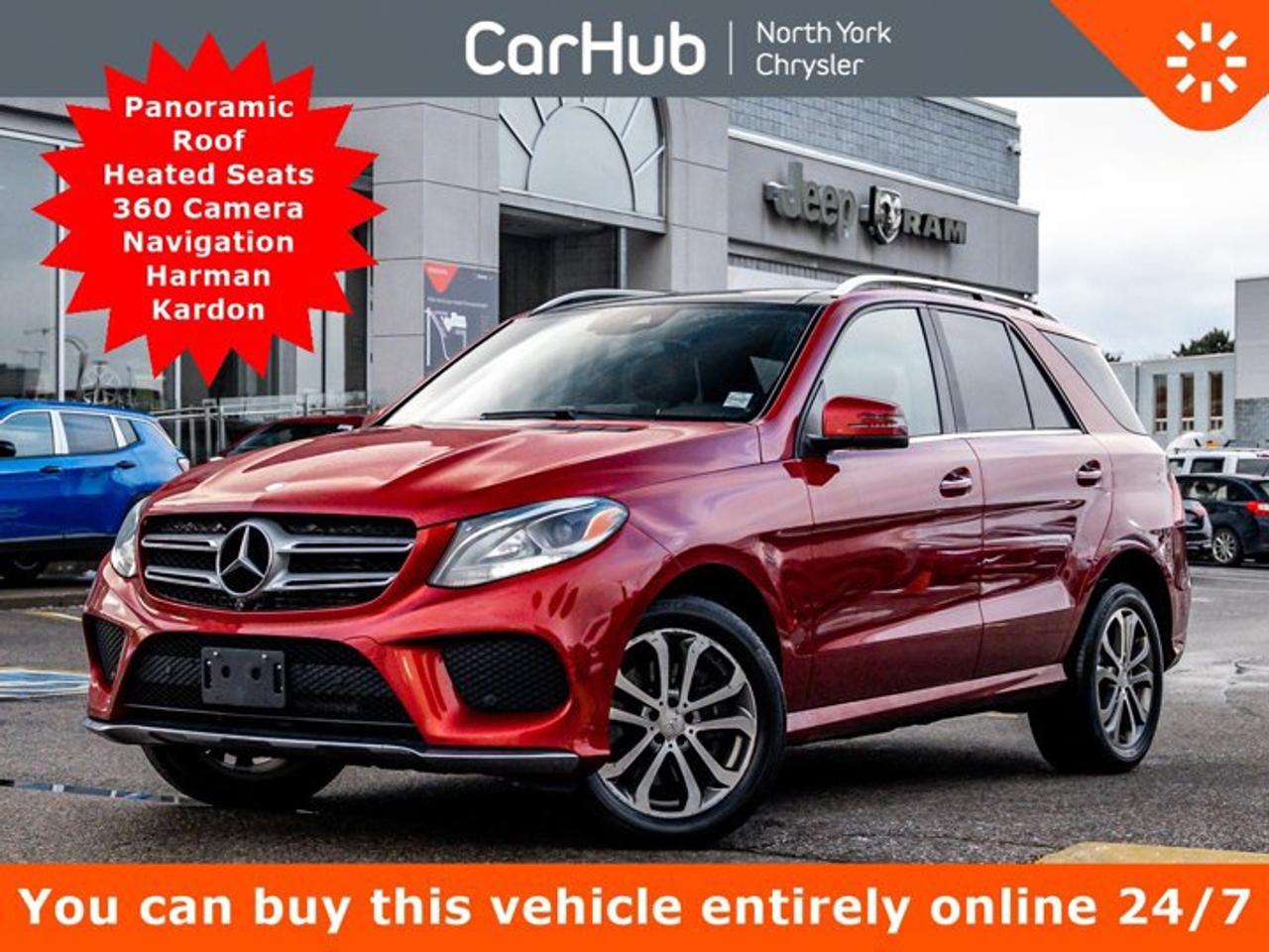 2016 Mercedes-Benz GLE 350d Panoroof Heated Seats 360 Cam Navi Harman Kardon Photo0