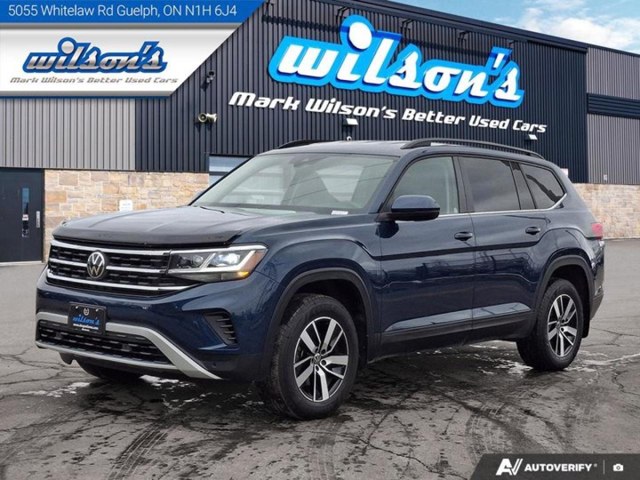 Used 2023 Volkswagen Atlas Comfortline AWD | Leather | Heated Seats | Power Liftgate | 3rd Row | Keyless Entry | CarPlay & More for sale in Guelph, ON