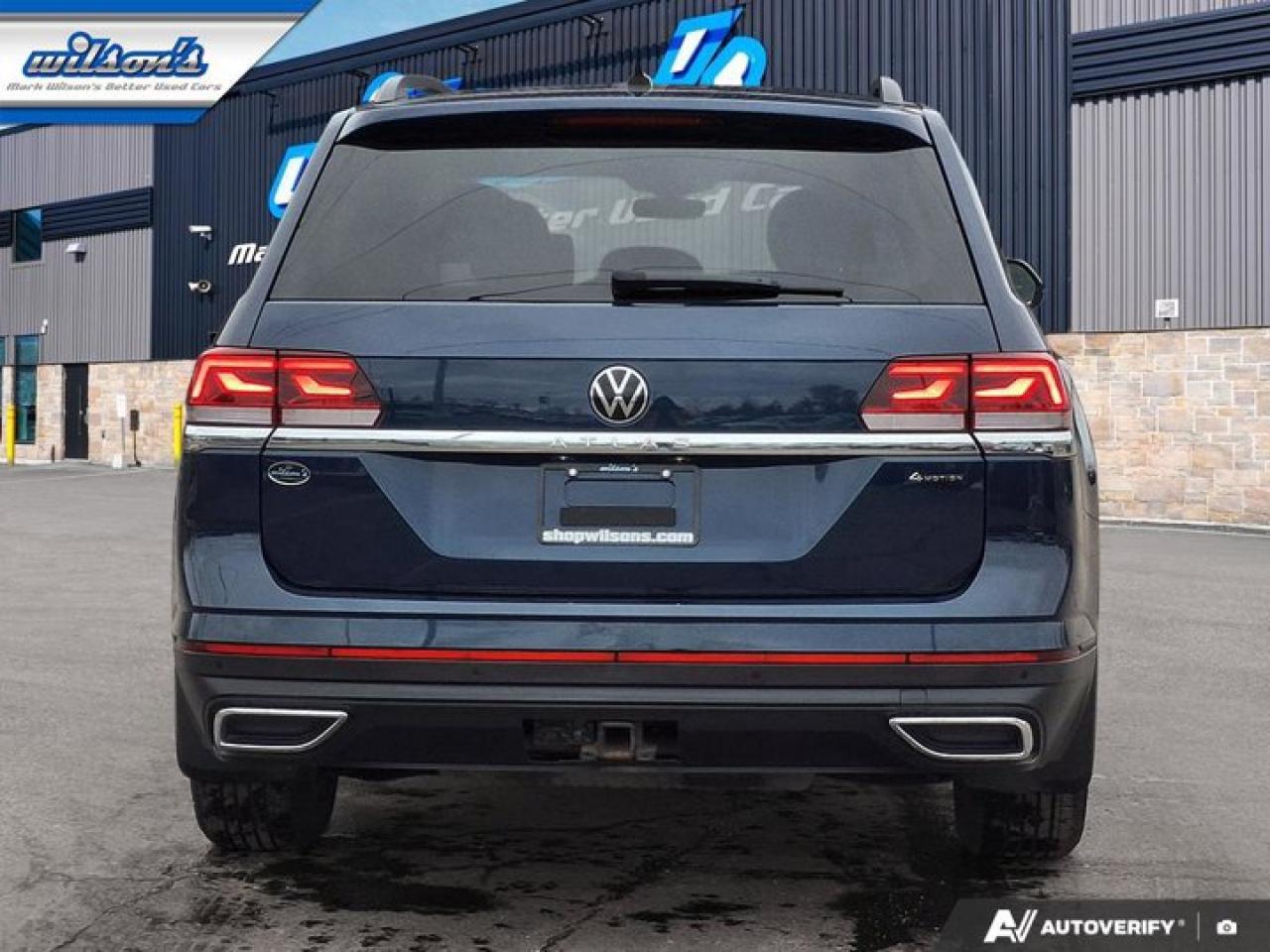 2023 Volkswagen Atlas Comfortline AWD | Leather | Heated Seats | Power Liftgate | 3rd Row | Keyless Entry | CarPlay & More Photo