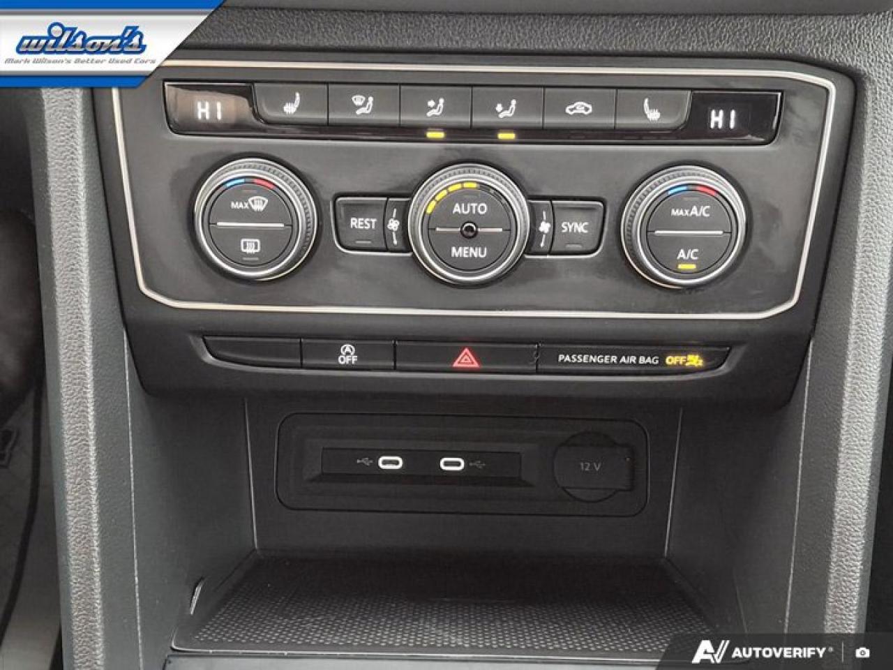 2023 Volkswagen Atlas Comfortline AWD | Leather | Heated Seats | Power Liftgate | 3rd Row | Keyless Entry | CarPlay & More Photo