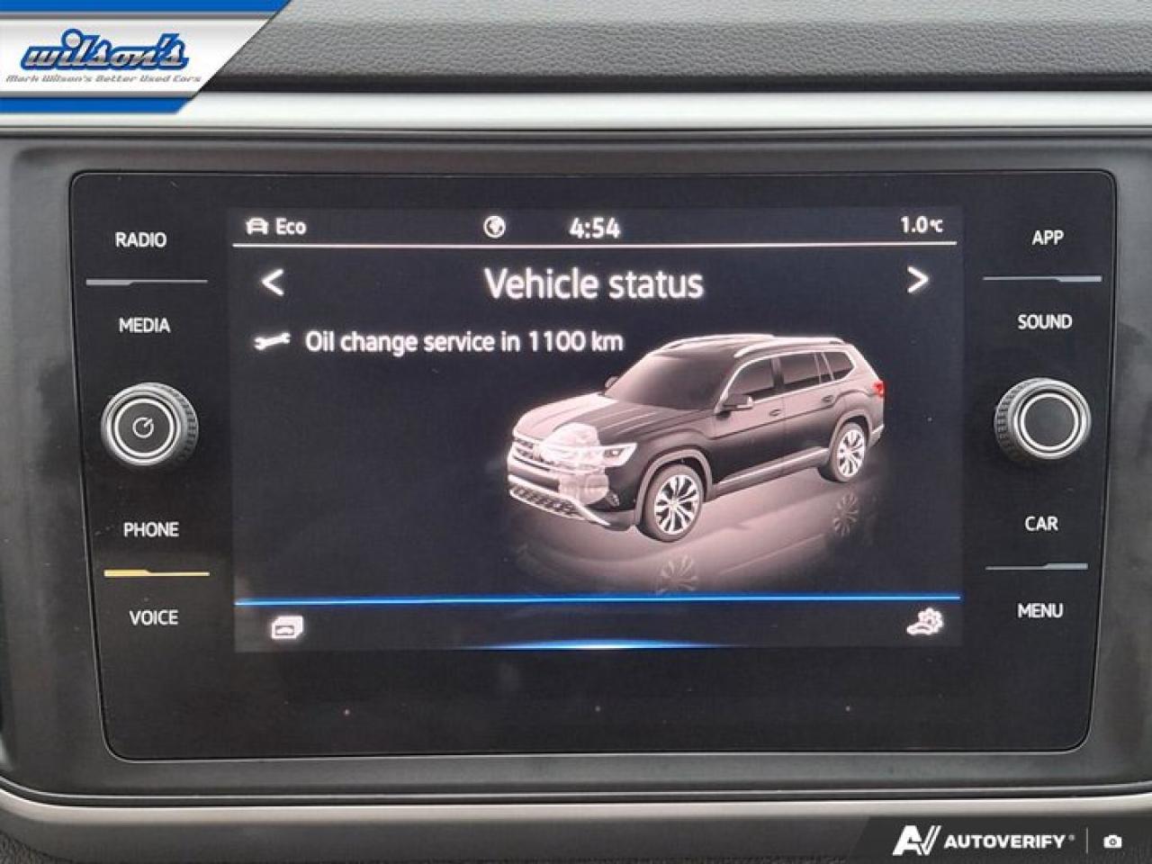 2023 Volkswagen Atlas Comfortline AWD | Leather | Heated Seats | Power Liftgate | 3rd Row | Keyless Entry | CarPlay & More Photo