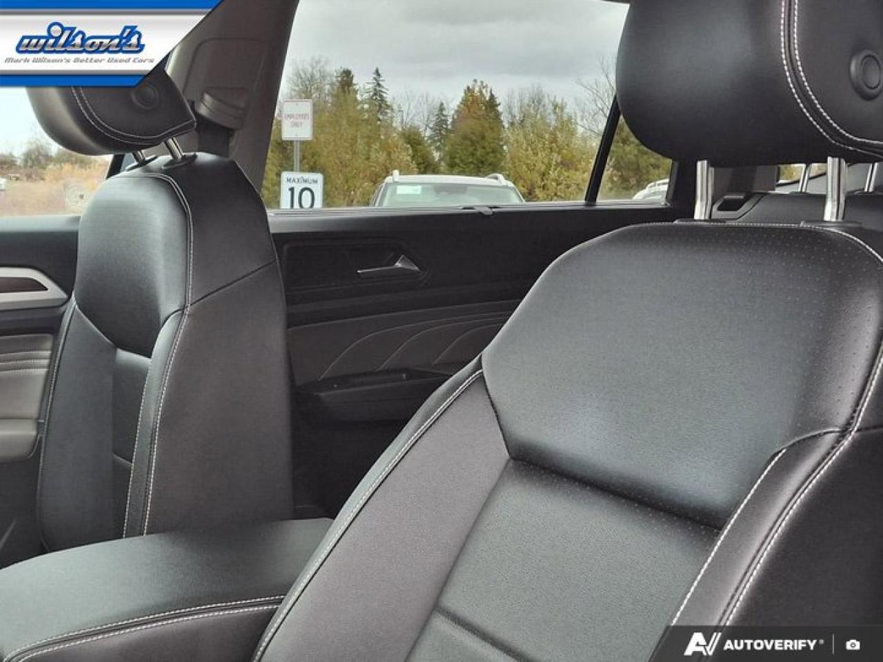 2023 Volkswagen Atlas Comfortline AWD | Leather | Heated Seats | Power Liftgate | 3rd Row | Keyless Entry | CarPlay & More Photo