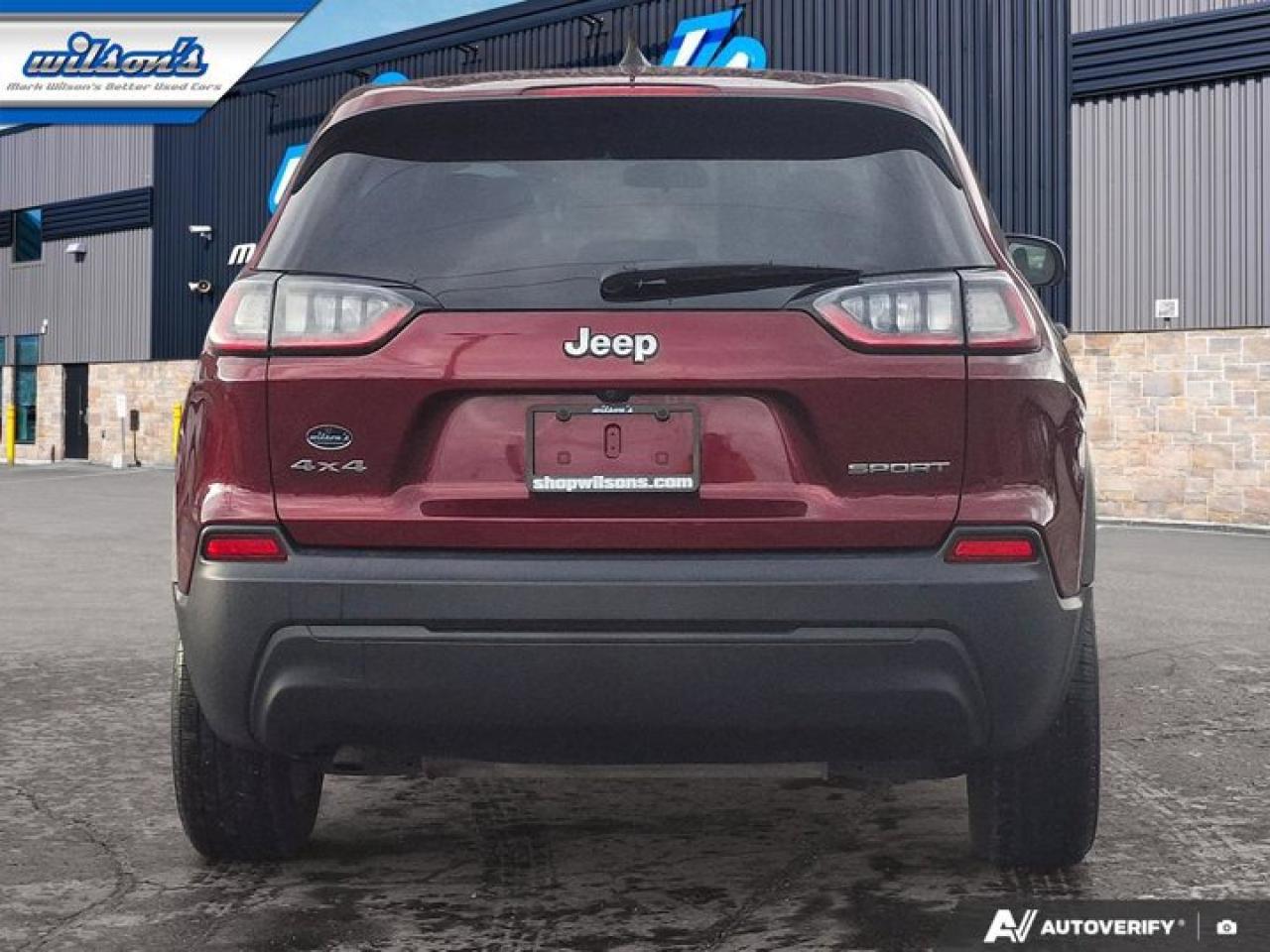 2019 Jeep Cherokee Sport 4WD | Heated Wheel + Seats | Remote Start | CarPlay + Android | Rear Camera | and More ! Photo3