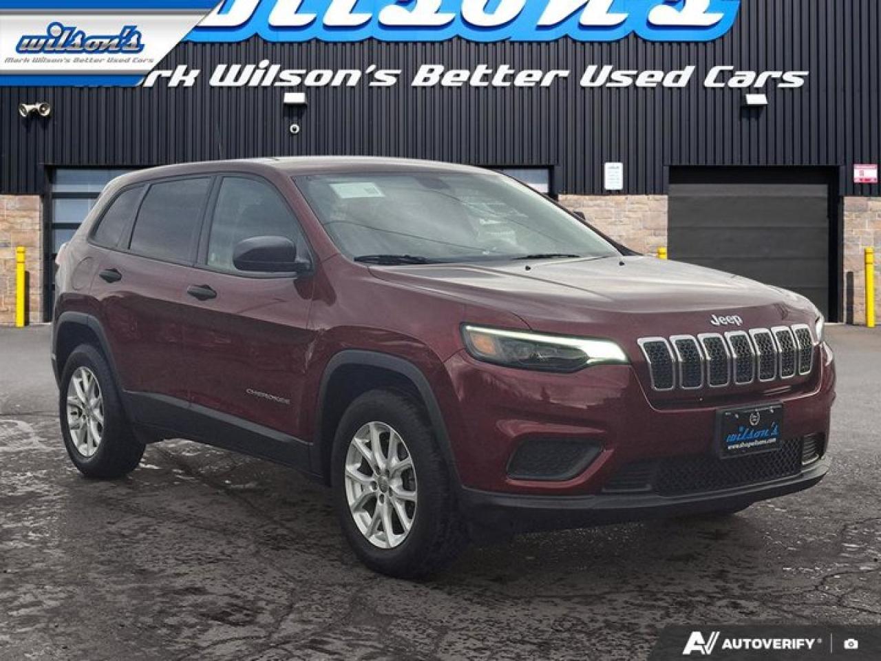 2019 Jeep Cherokee Sport 4WD | Heated Wheel + Seats | Remote Start | CarPlay + Android | Rear Camera | and More ! Photo