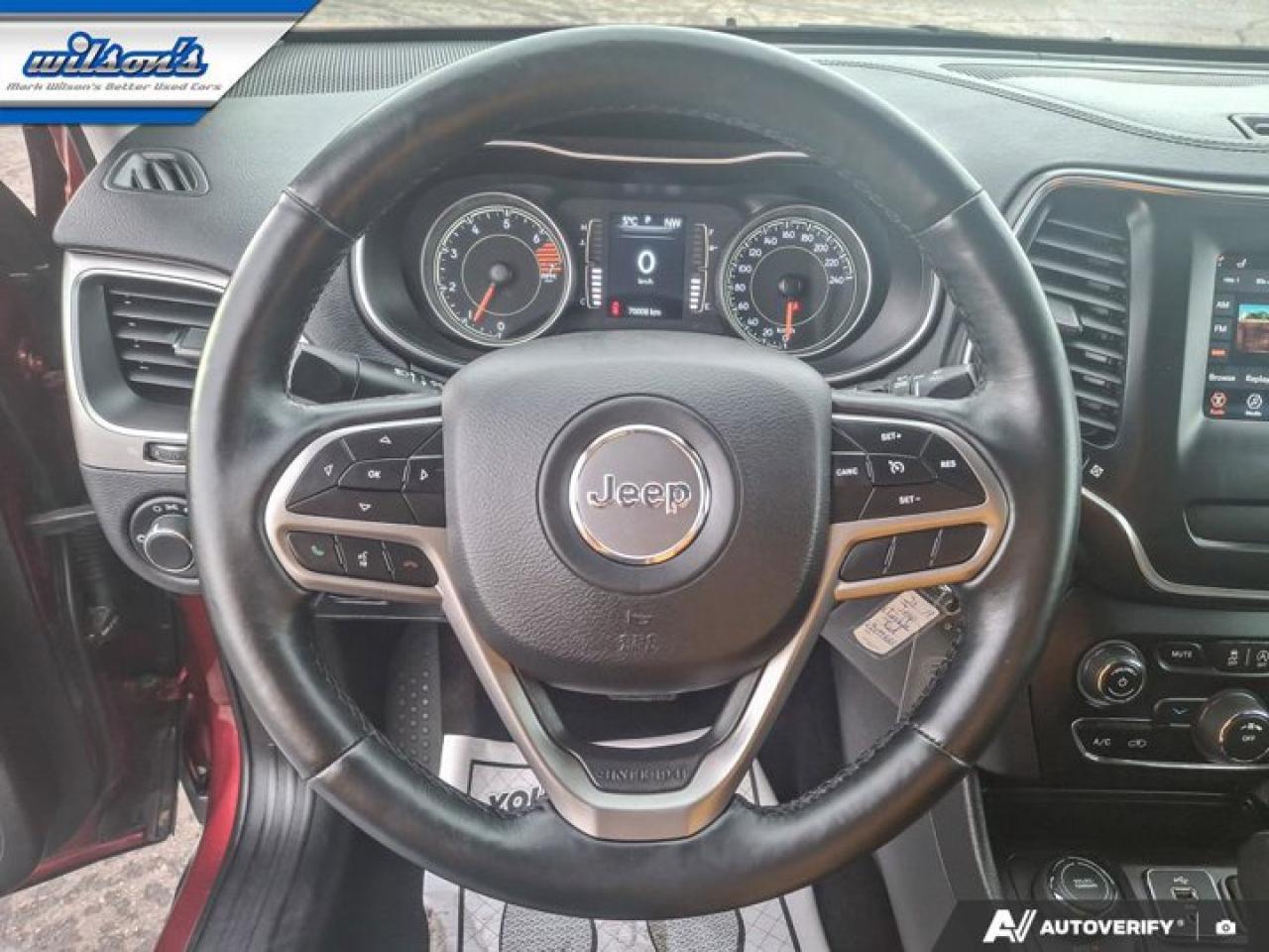 2019 Jeep Cherokee Sport 4WD | Heated Wheel + Seats | Remote Start | CarPlay + Android | Rear Camera | and More ! Photo