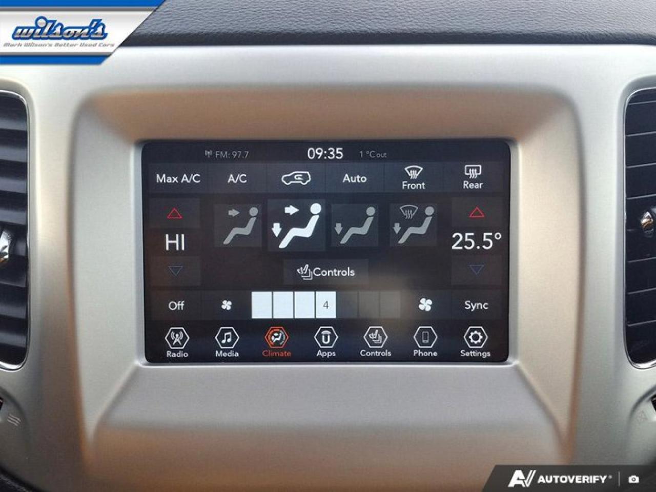 2020 Jeep Compass Upland Edition 4X4 | Heated Seats + Steering | Bluetooth | Alloys | and Much More ! Photo