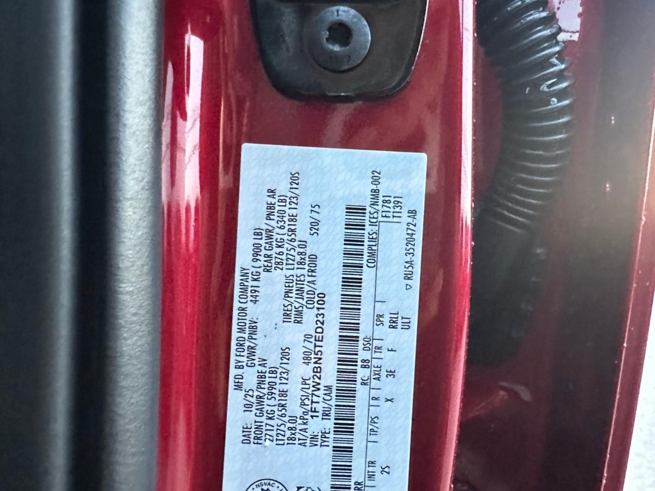 2026 Ford F-250 Super Duty SRW XLT 4WD CREW CAB 6.75' BOX Photo