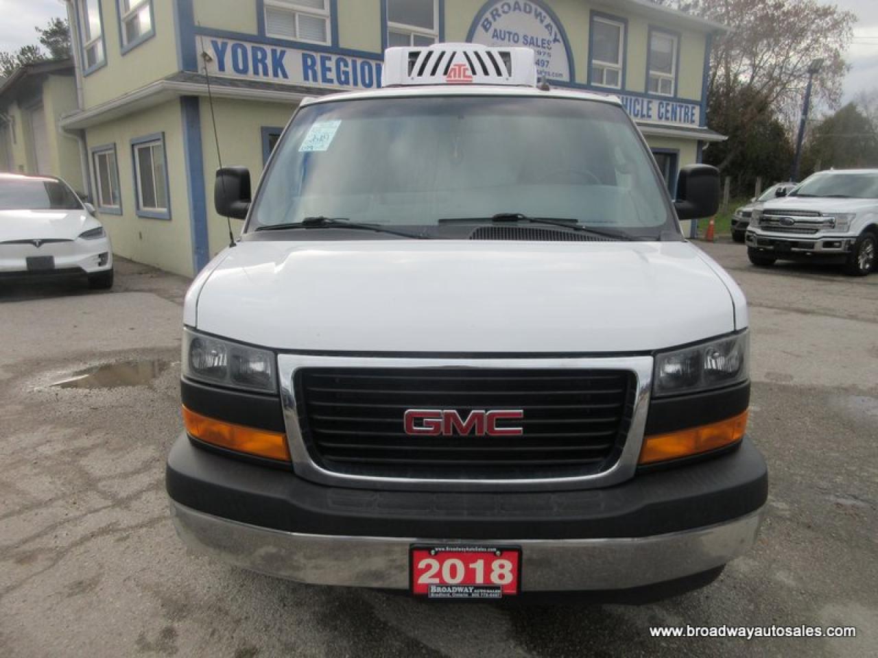 2018 GMC Savana 1-TON REFRIGERATED-CARGO 2 PASSENGER 6.0L - V8.. EXTENDED-CARGO-AREA.. REAR & SIDE BARN-DOOR-ENTRANCES.. AUX INPUT.. Photo3