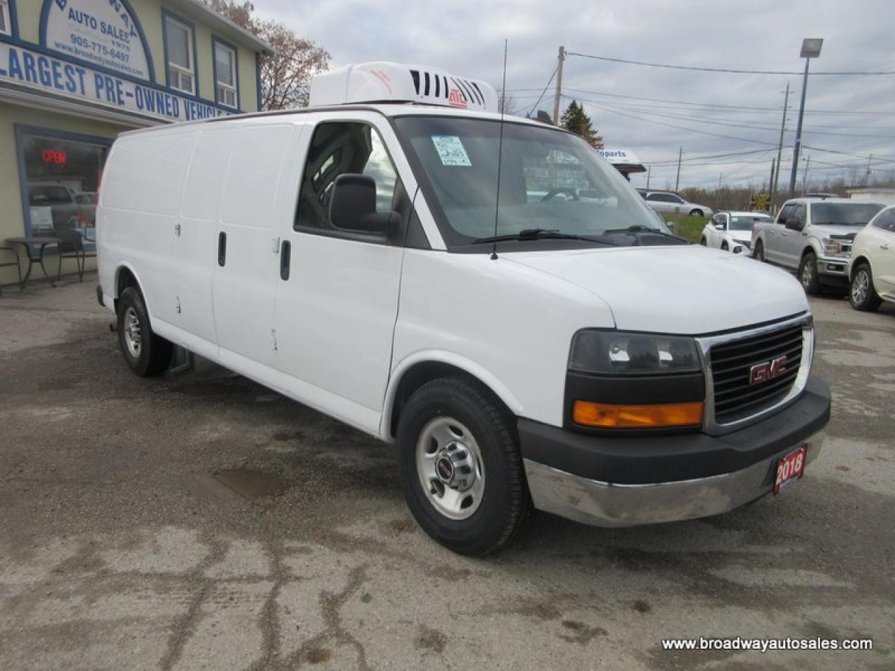 2018 GMC Savana 1-TON REFRIGERATED-CARGO 2 PASSENGER 6.0L - V8.. EXTENDED-CARGO-AREA.. REAR & SIDE BARN-DOOR-ENTRANCES.. AUX INPUT.. Photo4
