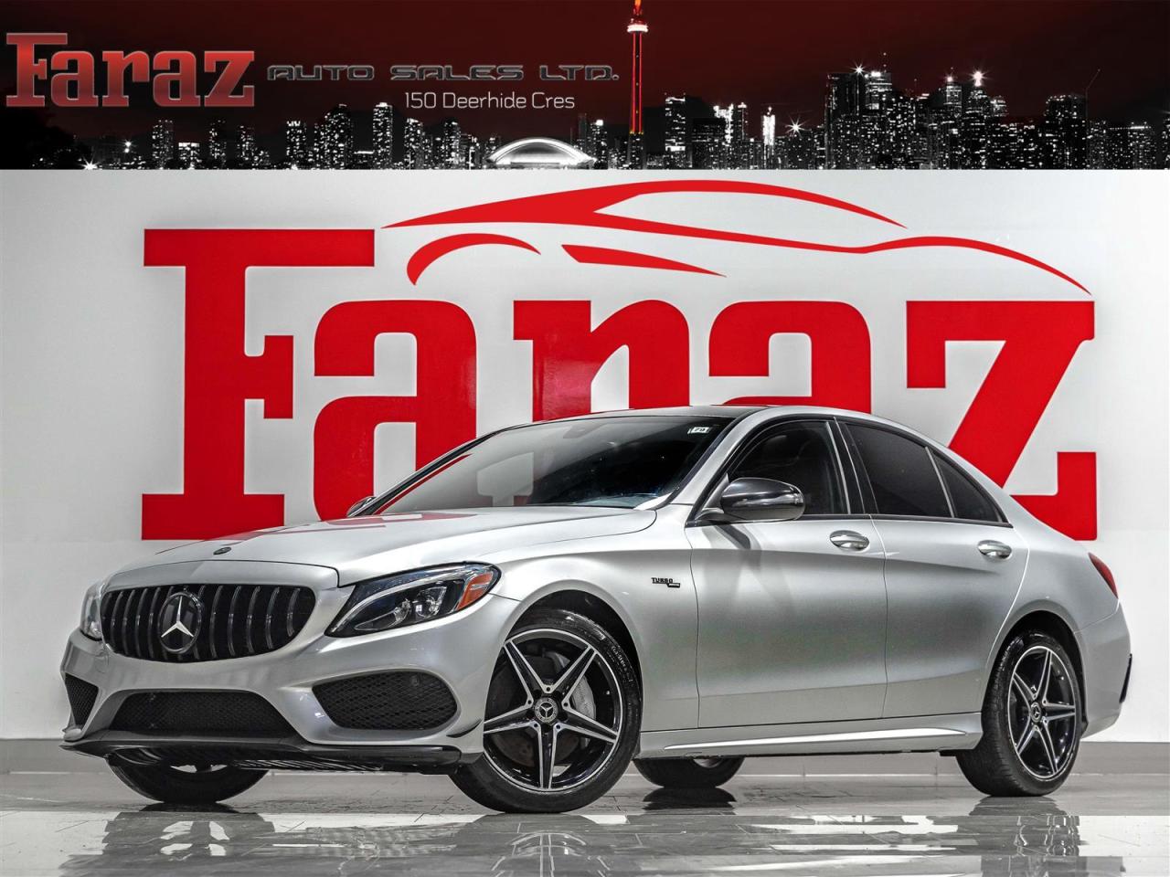 2018 Mercedes-Benz C 300 C 300|AMG NIGHT PKG|NAVI|REARCAM|PANO|LOADED Photo0