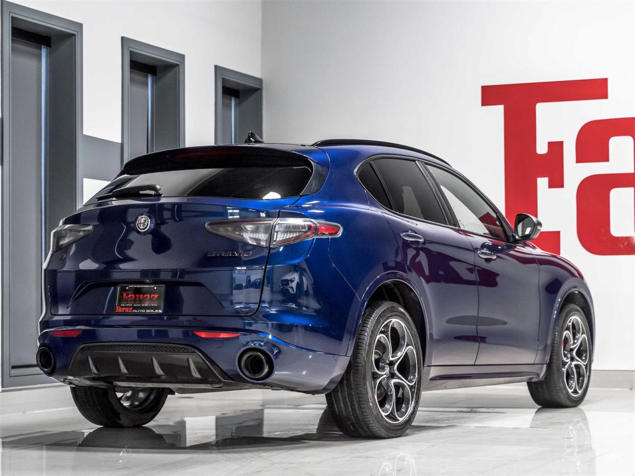 2021 Alfa Romeo Stelvio $299 BI WEEKLY $2500 DOWN| TI SPORT|Q4|CARBON EXT & INT|ADAPT CRUISE|HARMAN KARDON Photo