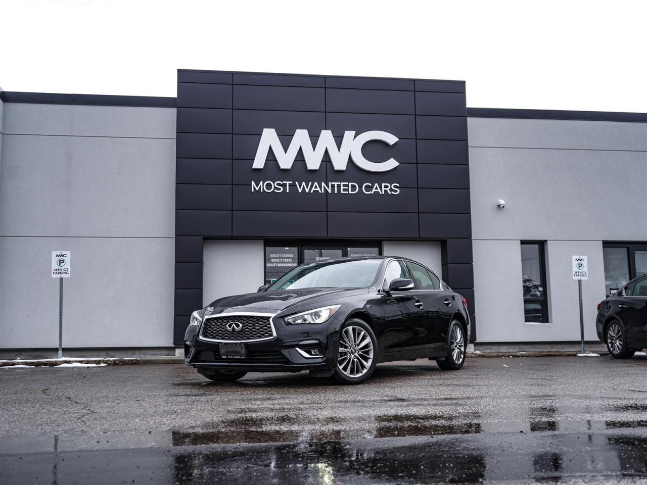 Used 2023 Infiniti Q50 LUXE AWD | NO ACCIDENTS | DEALER SERVICED | SUNROOF for sale in Kitchener, ON