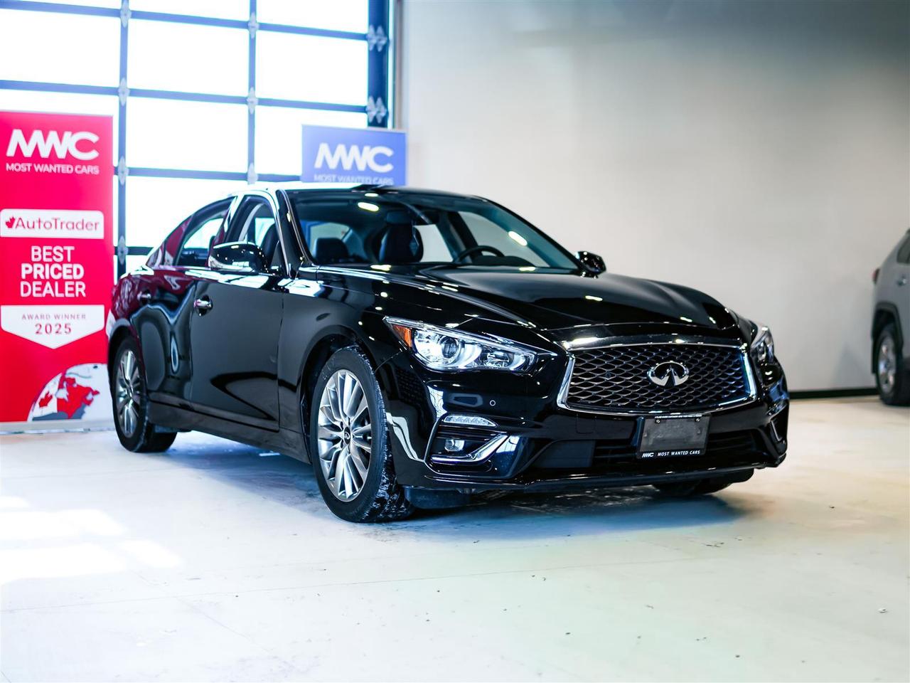 2023 Infiniti Q50 LUXE AWD | NO ACCIDENTS | DEALER SERVICED | SUNROOF Photo