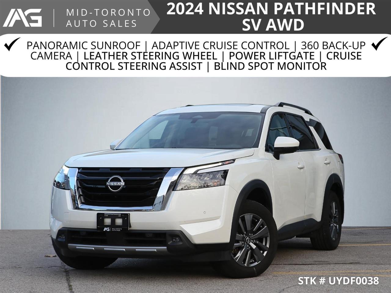 Used 2024 Nissan Pathfinder SV 4WD for sale in North York, ON