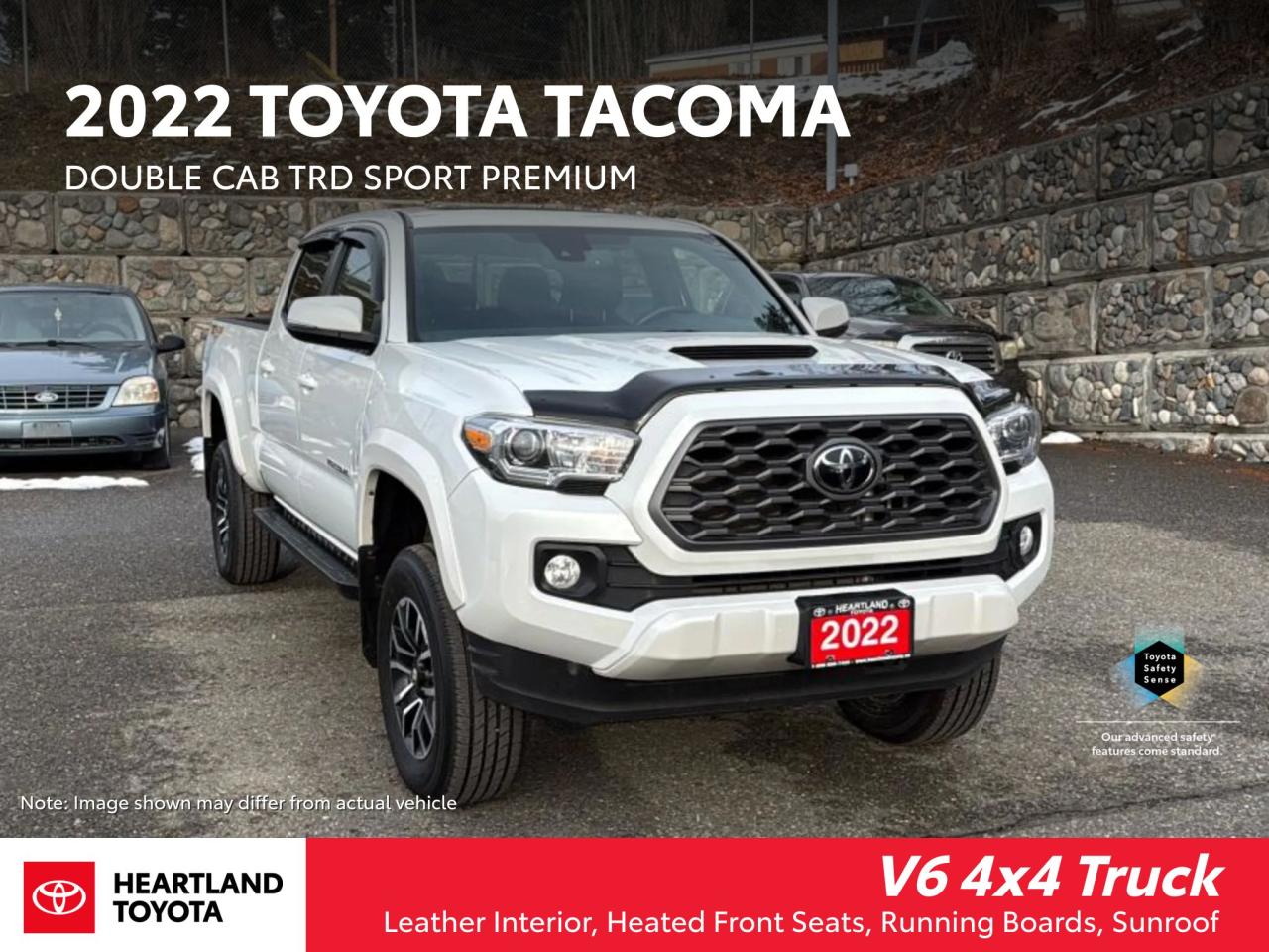 Used 2022 Toyota Tacoma 4X4 Double CAB 6A TRD SPORT PREMIUM for sale in Williams Lake, BC