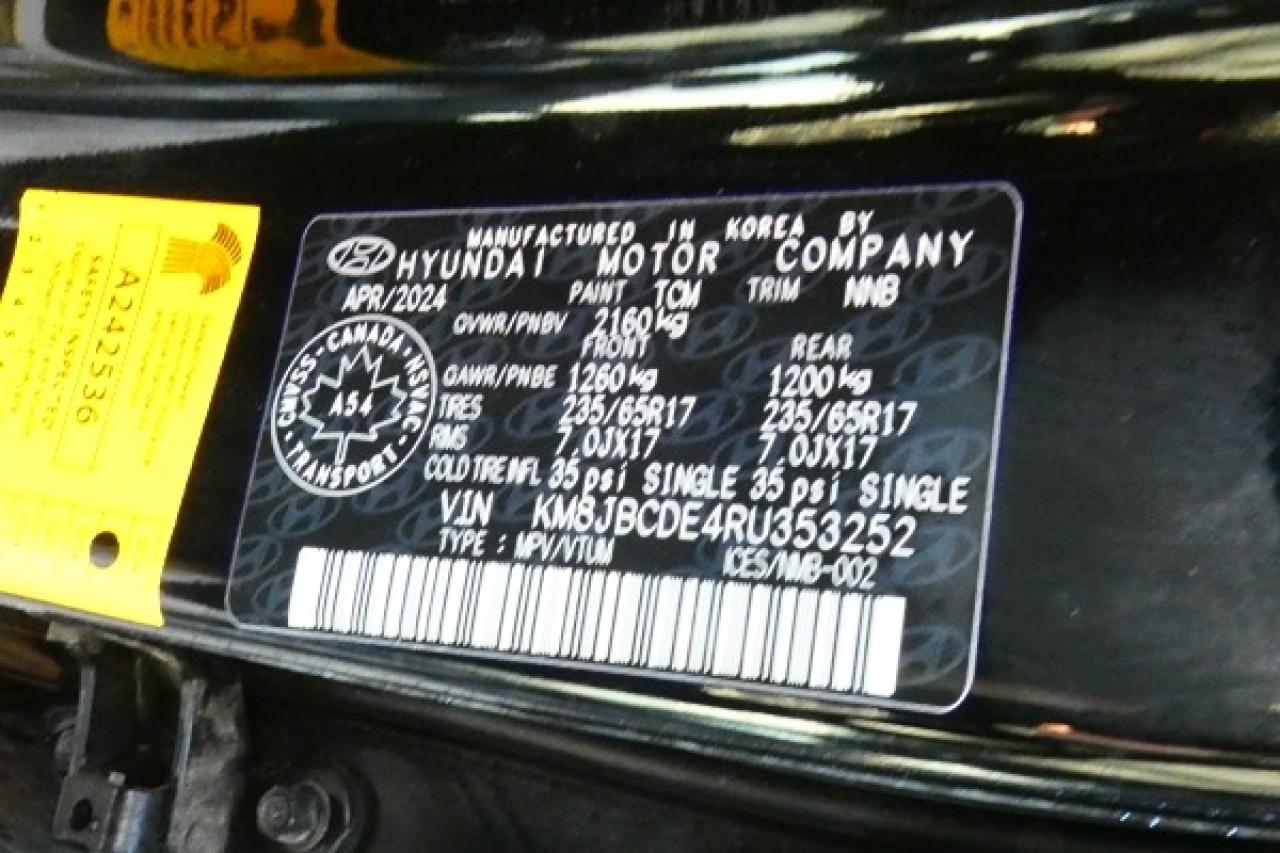 2024 Hyundai Tucson Preferred AWD w/Htd cloth, NAV, BUC - Photo #21