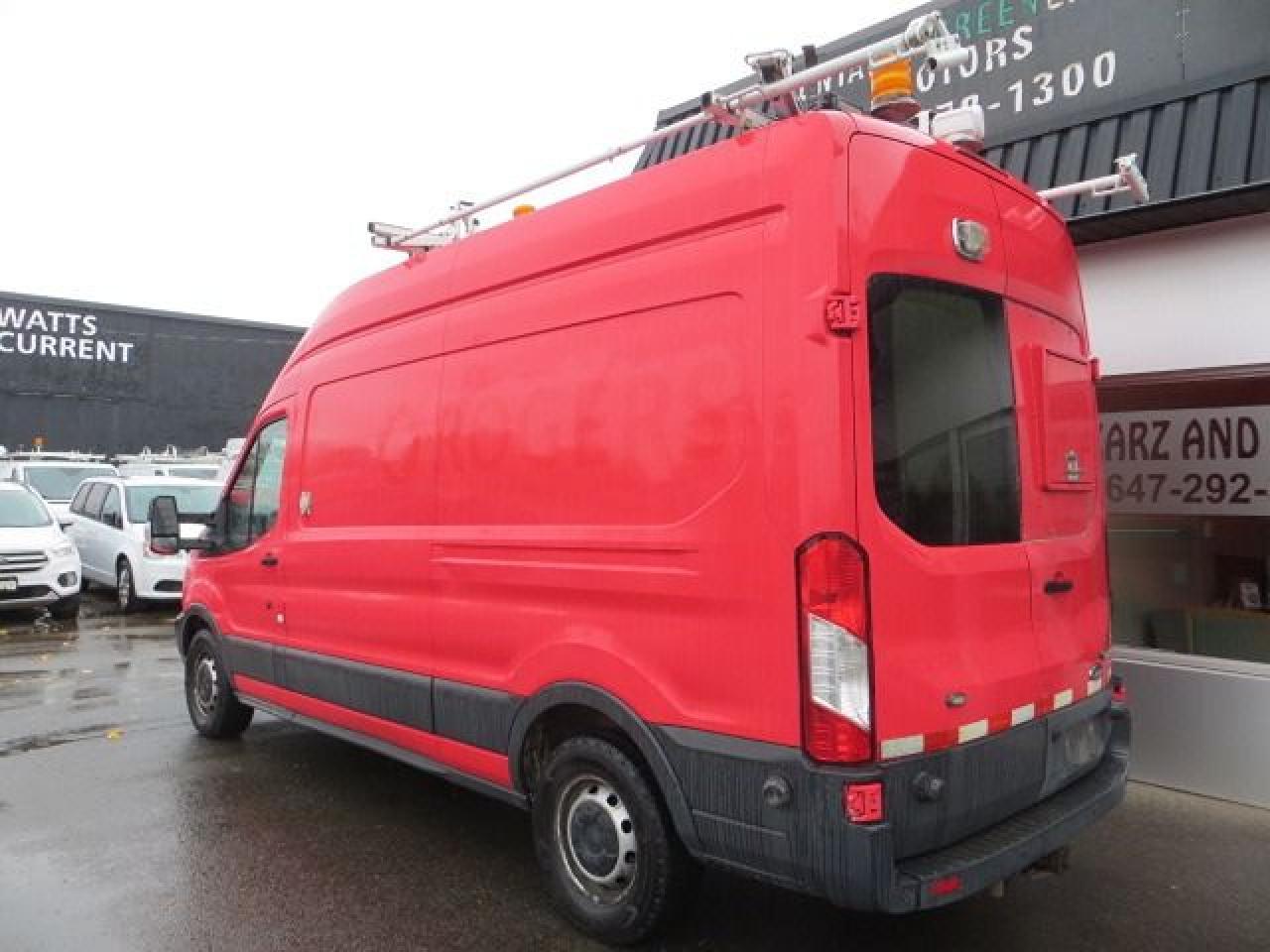 2015 Ford Transit Cargo Van CERTIFIED, 3.7L, HI ROOF,107K, LADDER RACKS,SHELVE - Photo #5