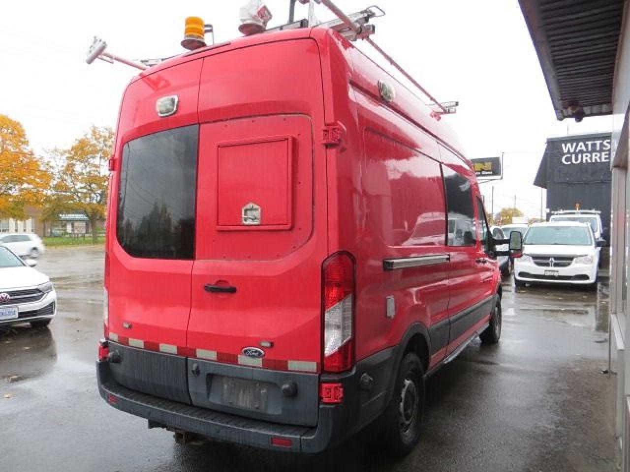 2015 Ford Transit Cargo Van CERTIFIED, 3.7L, HI ROOF,107K, LADDER RACKS,SHELVE - Photo #7