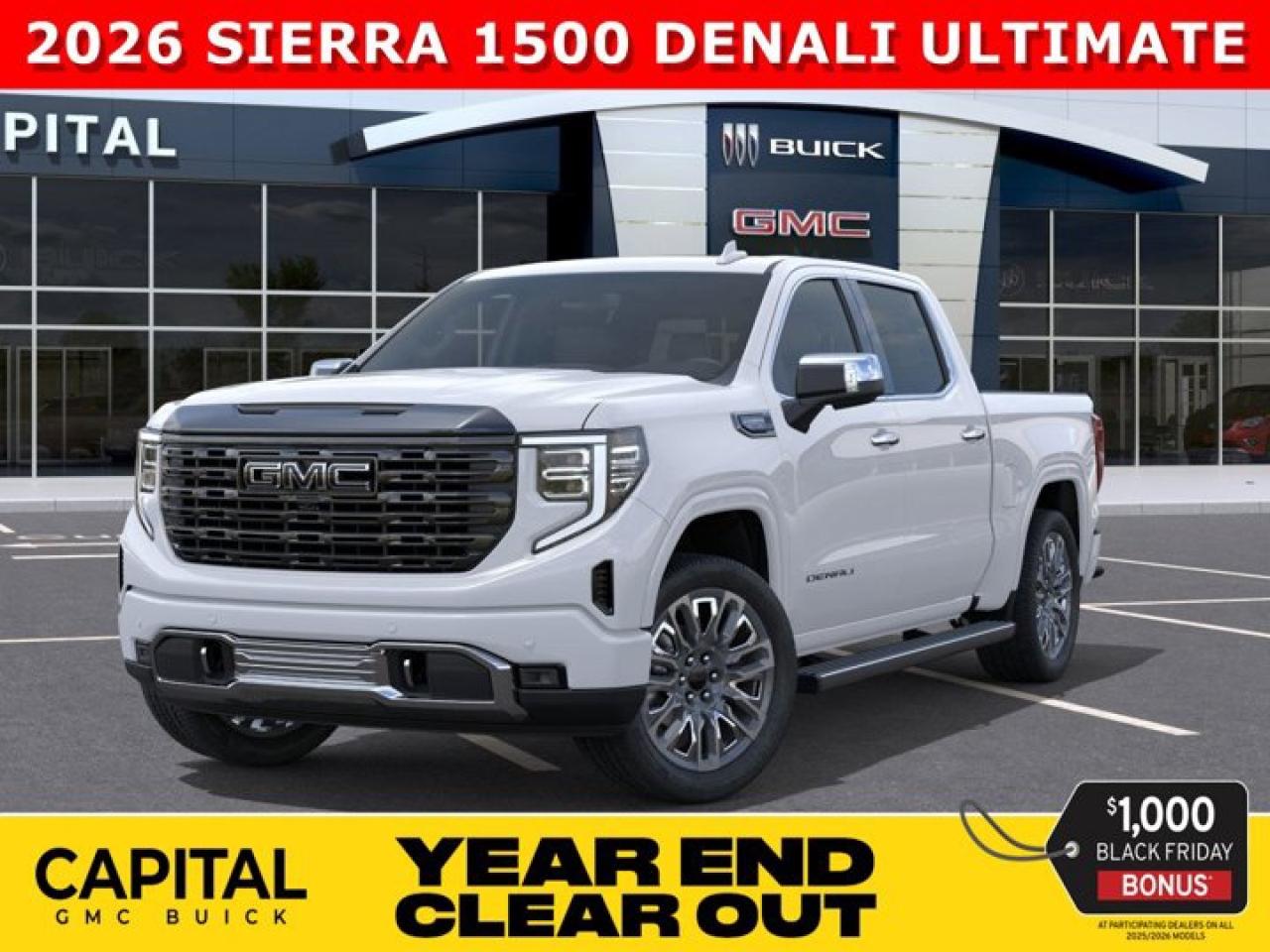 New 2026 GMC Sierra 1500 Crew Cab Denali Ultimate for sale in Edmonton, AB