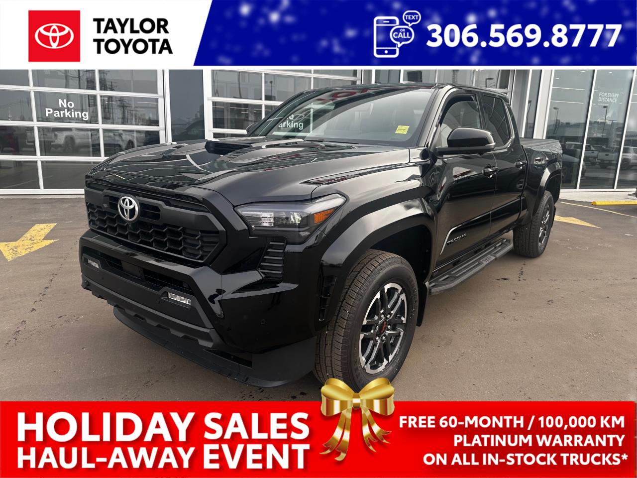 New 2025 Toyota Tacoma Get a FREE 60-Month / 100,000 km Platinum Warranty — This Month Only! for sale in Regina, SK