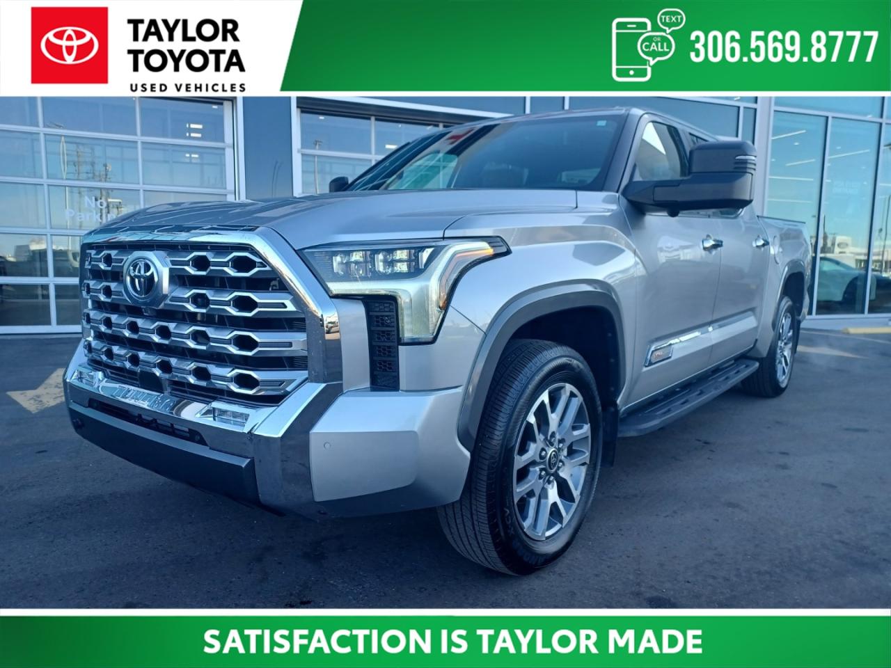 Used 2024 Toyota Tundra Platinum 1794 Edition with Tow Mirror Package for sale in Regina, SK